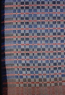 Coverlet, United States, 1801/25. Creator: Unknown