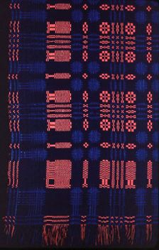 Coverlet, United States, 1825/35. Creator: Unknown
