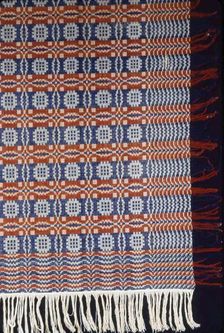 Coverlet, United States, 1825/30. Creator: Unknown