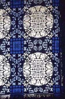 Coverlet, United States, 1825/40. Creator: Unknown