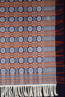 Coverlet, United States, 1825/30. Creator: Unknown