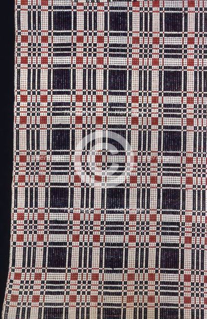 Coverlet, United States, 1820/24. Creator: Unknown.