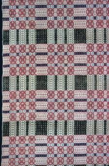 Coverlet, United States, 1820/25. Creator: Unknown