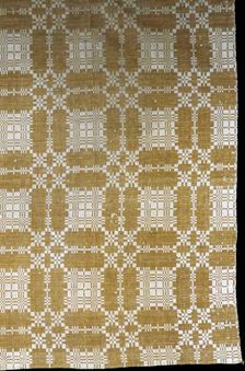 Coverlet, United States, 1820/25. Creator: Unknown