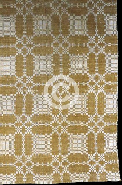 Coverlet, United States, 1820/25. Creator: Unknown.