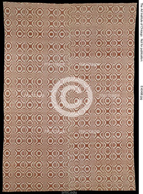 Coverlet, United States, 1820/30. Creator: Unknown.
