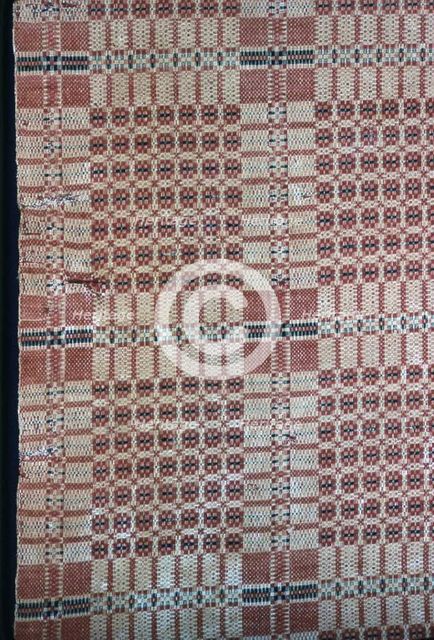 Coverlet, United States, 1820/30. Creator: Unknown.