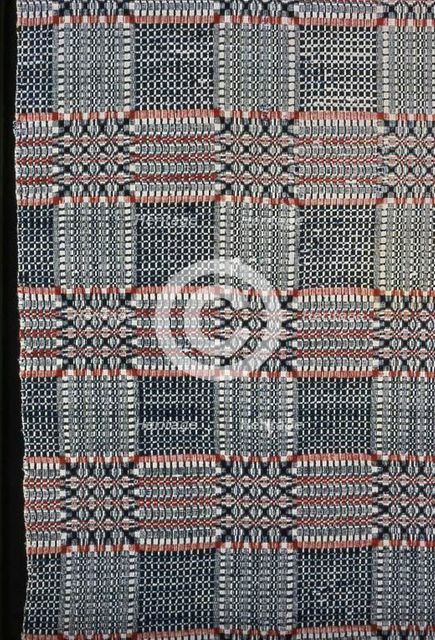 Coverlet, United States, 1820/30. Creator: Unknown.