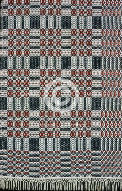 Coverlet, United States, 1820/30. Creator: Unknown.