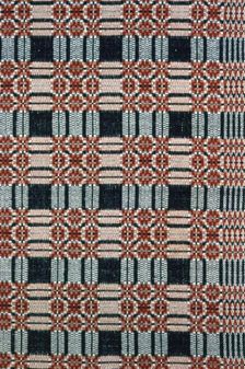 Coverlet, United States, 1820/30. Creator: Unknown
