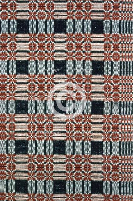 Coverlet, United States, 1820/30. Creator: Unknown.