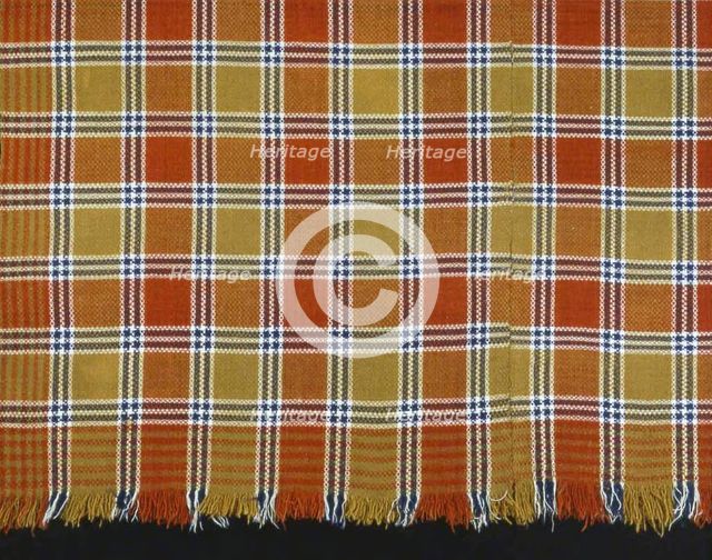 Coverlet, United States, 1820s/30s. Creator: Unknown.
