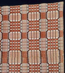 Coverlet, United States, 1820s/30s. Creator: Unknown