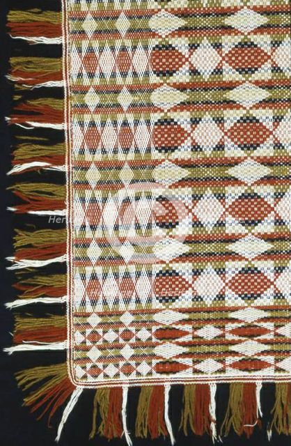 Coverlet, United States, 1820s/30s. Creator: Unknown.