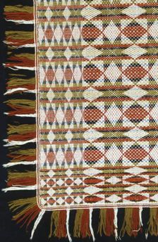 Coverlet, United States, 1820s/30s. Creator: Unknown