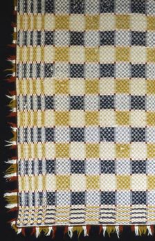 Coverlet, United States, 1820s/30s. Creator: Unknown