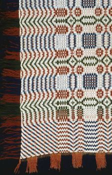 Coverlet, United States, 1820s/30s. Creator: Unknown
