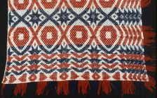 Coverlet, United States, 1820s/30s. Creator: Unknown