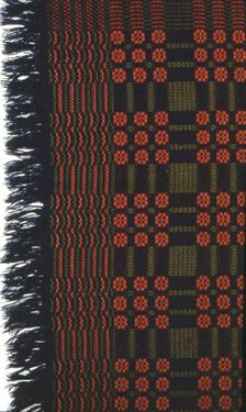 Coverlet, United States, 1820s/30s. Creator: Unknown