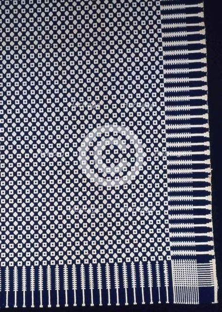 Coverlet, United States, 1820s/30s. Creator: Unknown.