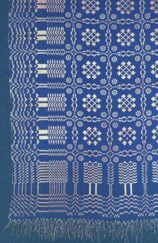 Coverlet, United States, 1830/40. Creator: Unknown