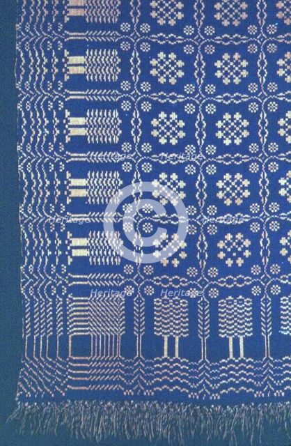Coverlet, United States, 1830/40. Creator: Unknown.