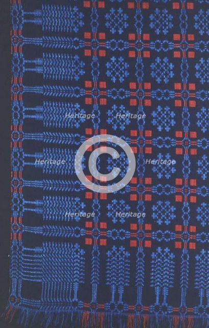 Coverlet, United States, 1830/40. Creator: Unknown.