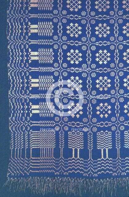 Coverlet, United States, 1830/40. Creator: Unknown.