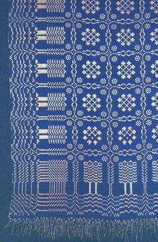 Coverlet, United States, 1830/40. Creator: Unknown