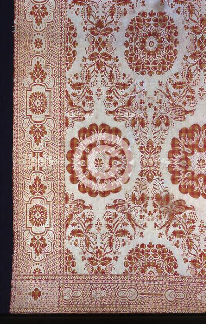 Coverlet, United States, 1841. Creator: Charlotte Purchase Thornton.