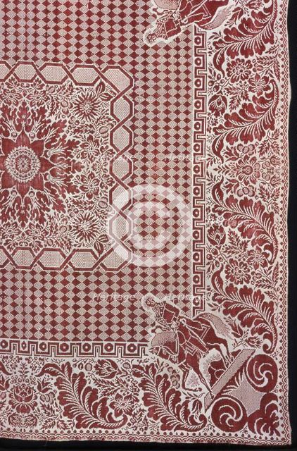 Coverlet, United States, 1870/76. Creator: Unknown.