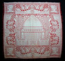 Coverlet, United States, 1892/93. Creator: Unknown