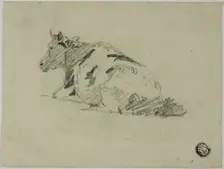 Cow, n.d. Creator: Thomas Girtin