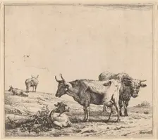Cow, Bull and Calf. Creator: Karel Du Jardin