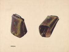 Cow Bell, #1, c. 1936. Creator: Elmer Weise