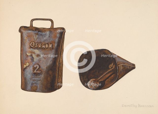 Cow Bell, 1935/1942. Creator: Dorothy Brennan.