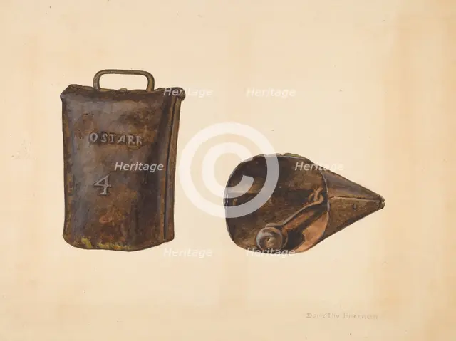 Cow Bell #4, c. 1936. Creator: Dorothy Brennan.