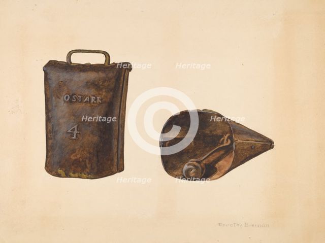 Cow Bell #4, c. 1936. Creator: Dorothy Brennan.