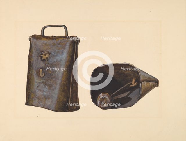 Cow Bell #6 (With Star), c. 1936. Creator: Dorothy Brennan.