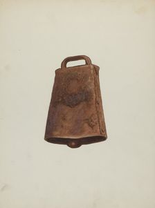 Cow Bell, c. 1940. Creator: Georgina King