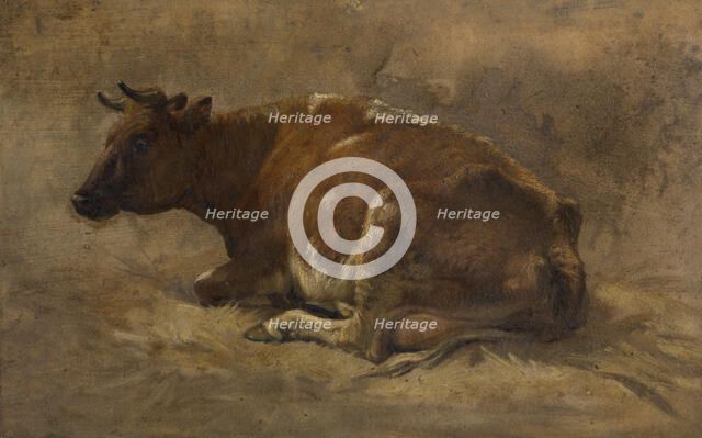Cow, c1870s. Creator: Andre Plumot.
