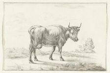 Cow, to the right, 1775-1833. Creator: Jean Bernard
