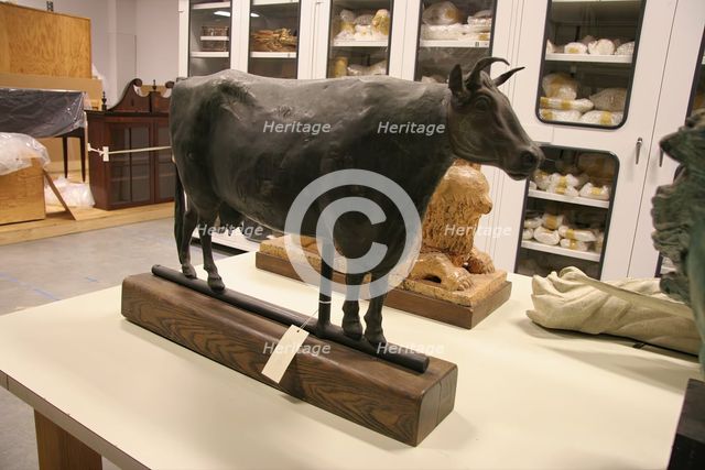 Cow Weathervane, between 1880 and 1900. Creator: Unknown.