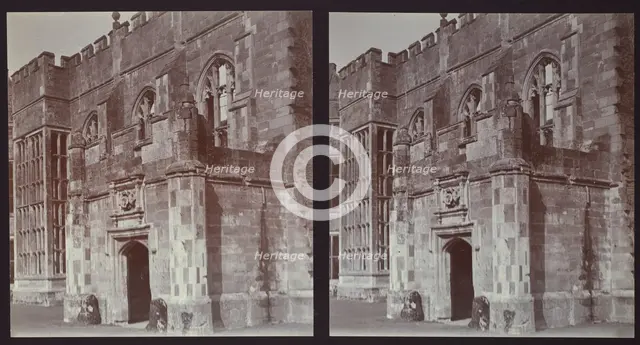 Cowdray House, Easebourne Lane, Cowdray Park, Easebourne, Chichester, West Sussex, 1913. Creator: Walter Edward Zehetmayr.