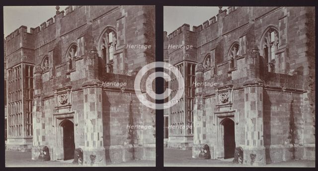 Cowdray House, Easebourne Lane, Cowdray Park, Easebourne, Chichester, West Sussex, 1913. Creator: Walter Edward Zehetmayr.