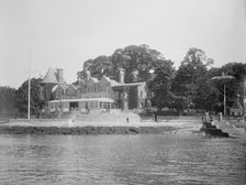 Cowes Castle, Isle of Wight, c1930. Creator: Kirk & Sons of Cowes