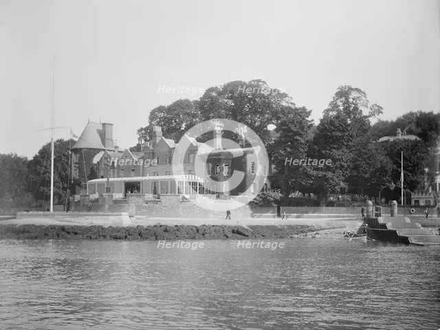 Cowes Castle, Isle of Wight, c1930. Creator: Kirk & Sons of Cowes.