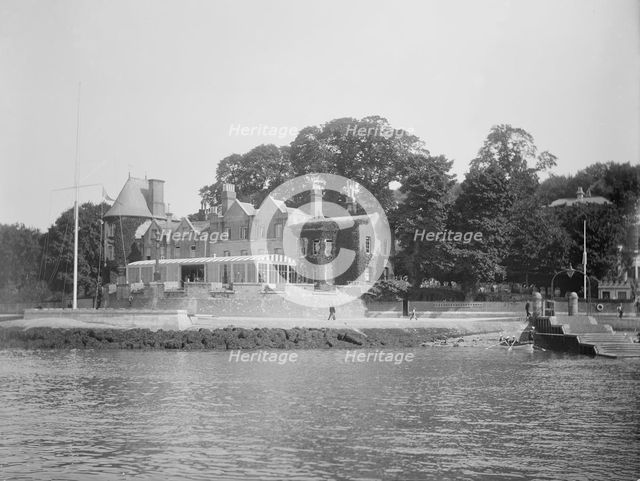 Cowes Castle, Isle of Wight, c1930. Creator: Kirk & Sons of Cowes.