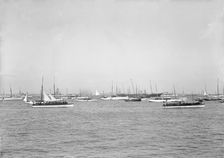 Cowes Roadstead, 1925. Creator: Kirk & Sons of Cowes