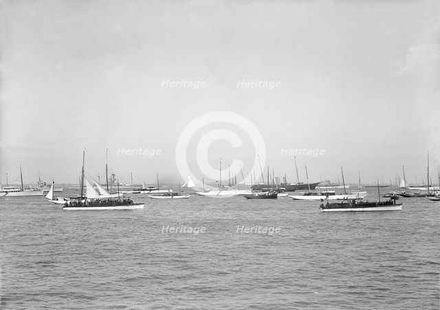 Cowes Roadstead, 1925. Creator: Kirk & Sons of Cowes.